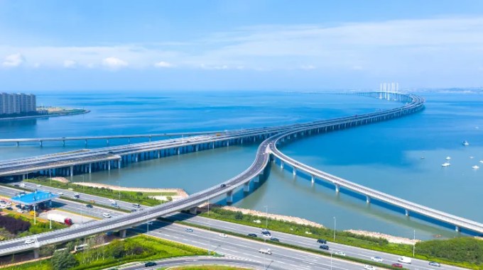 Puente de la bahía de Jiaozhou